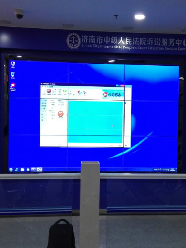 法院行業液晶拼接大屏視頻監(jiān)控管理調度系統解決方案